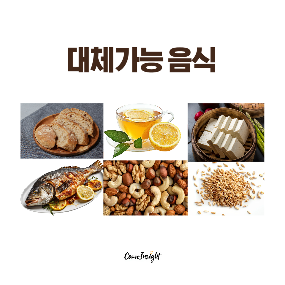 다이어트 중 피해야할 음식 BEST 5 대신 대체 가능한 음식들 이미지